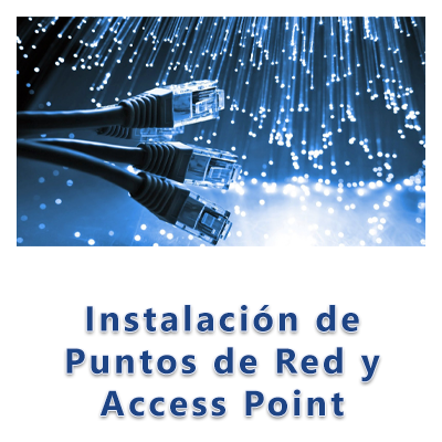 Instalación de Puntos de Red y Access Point